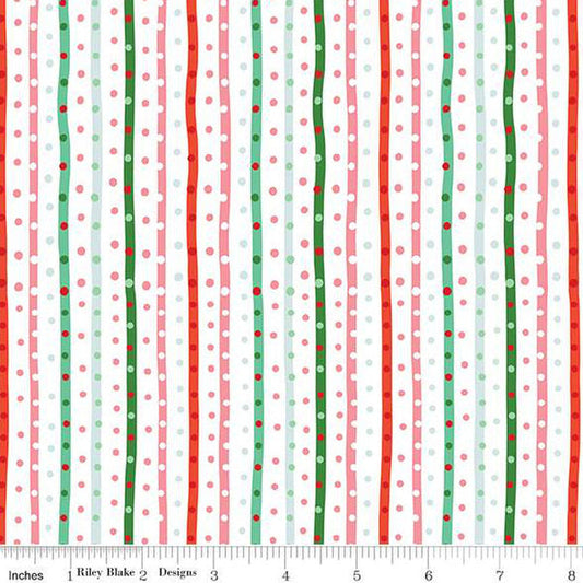 T'was - Sugarplum Stripe - Multi